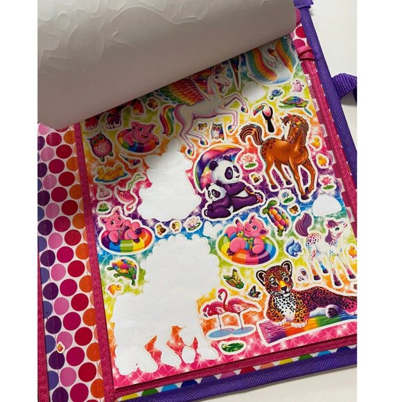 Lisa Frank Folder with Coloring Book Stickers Puzzles 2016 - Picture 6 of 12